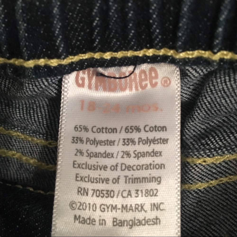 Gymboree Jeans NWT size 18-24 months - Picture 3 of 4